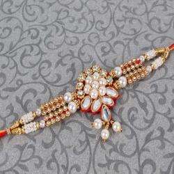 Raksha Bandhan - Gorgeous Kundan Rakhi