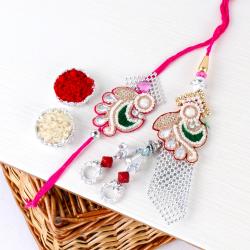 Lumba Rakhis - Trendy Designer Bhaiya Bhabhi Rakhi