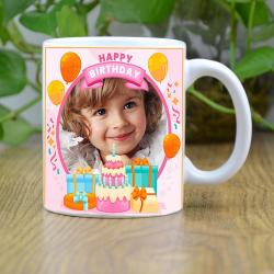 Birthday Personalized Gifts - Personalized Photo Mug for Birthday Gift