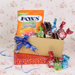 Imported Chocolates - Fox Crystal Clear Fruit with assorted truffle chocolate