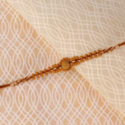 Simple Rakhis - Premium Wooden Beads Rakhi