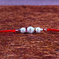 Stone Rakhis - Disco Crystal Balls Rakhi