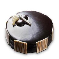 Birthday Gifts For Wife - 1/2 Kg Dark Chocolate Cake