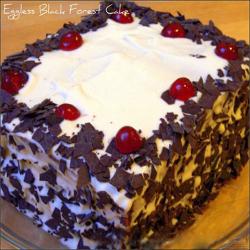 Eggless Cakes - Eggless Black Forest Cake Online