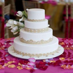 Gifts For Bride - Wedding Vanilla Cake