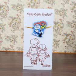 Fancy Rakhis - Nobita Doraemon Rakhi for Kids