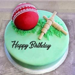 Cricket Cake - 1 Kg Baller Special Birthday Cake