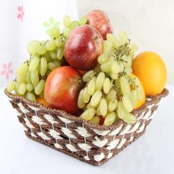 Lohri Gifts - Seasonal Fresh Fruit Basket