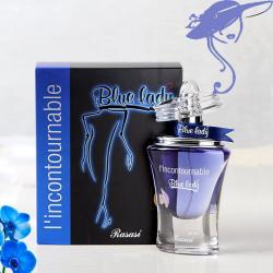 Send Rasasi Blue Lady perfume for Women To Haveri