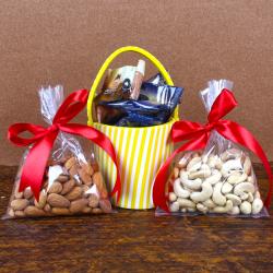 Send Almond with Cashew and Chocolate Dates To Ranga Reddy