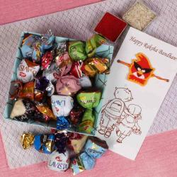 Kids Rakhis - One Kids Rakhi With Truffle Chocolate