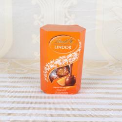 Fathers Day Chocolates - Orange Trufffles Lindt Lindor Chocolate Box