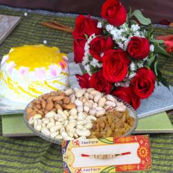 Rakhi With Cakes - Unique Rakhi Gift for Bhai