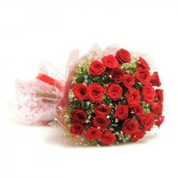 Valentine Roses - Love Bouquet of Thirty Red Roses
