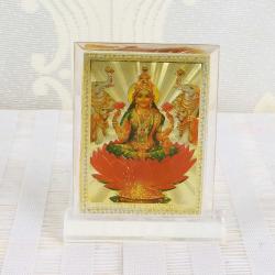 Dussehra - Gold Plated Goddess Laxmi Table Top Frame