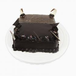 Anniversary Cakes - Dark Tempting Chocolate Cake