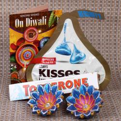 Diwali Gift Ideas - Kisses Chocolate Diwali Hamper