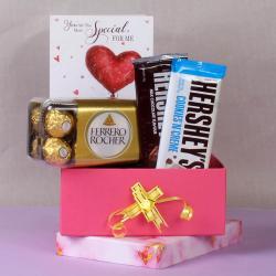 Valentine Chocolates Gifts - Valentine Super Choco Gift Combo