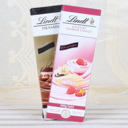 Bars of Lindt Chocolates