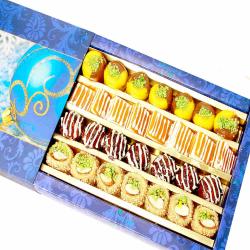 Assorted Sweets - Ghasitaram Gifts Sweets - Assorted Exotic Mix Sweets 400 gms