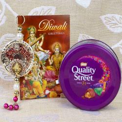 Diwali Gift Ideas - Shubh labh Hangging with Toffee Diwali Hamper