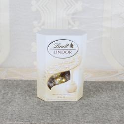 Retirement Gifts for Him - White Trufffles Lindt Lindor Chocolate Box