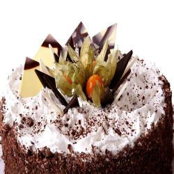 Missing You Gifts for Grandchildren - One Kg Black Forest Cake