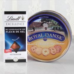 Birthday Gifts for Men - Lindt Chocolate with Cookies Box