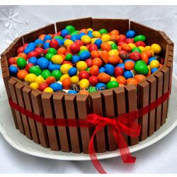 Birthday Gifts For Friend - Kit Kat Chocolate Cake