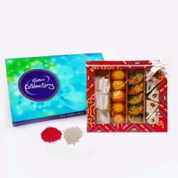 Bhai Dooj Sweets - Bhai Dooj for Sweets with Cadbury Celebration Chocolate Pack