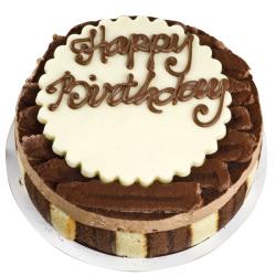 Birthday Gifts for Elderly Men - Sponge Chocolate Cake