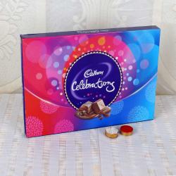 Holi Bhaidooj Tikka - Cadbury Celebration Chocolate for Bhai Dooj Gift