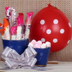 Gifts for Friend Woman - Marshmallow Gift Hamper