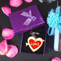 Valentine Love Keychains - Love Arrow Heart Key Chain