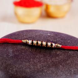 Rakhi to UAE - Pearl N Stone Rakhi -For UAE