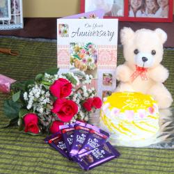 Send Anniversary Treasure Gifts Online To Faridabad