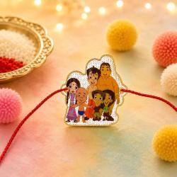 Rakhi by Person - Chhota Bheem Team Rakhi for Kids
