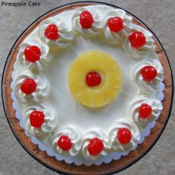 Send One Kg Pineapple Cake To Kolkata