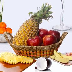 Retirement Gifts for Father in Law - Basket of Healthy Fruits