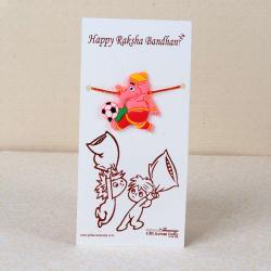 Premium Rakhis - Cartoon Ganesha Rakhi for Kids