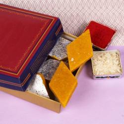Send Bhai Dooj Gift Kesar Kaju Katli Bhai Dooj Gift To Kachchh