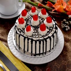 Send Cakes Gift White Zebra Cake To Hyderabad