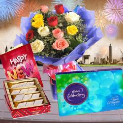 Send New Year Gift Exclusive New Year Combo To Faridabad