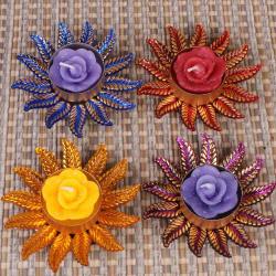 Diwali Candles - SET OF FOUR TRADITIONAL FLOATING DIYA