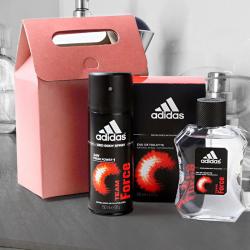 Birthday Perfumes - Adidas Team Force Set in Goodie Bag