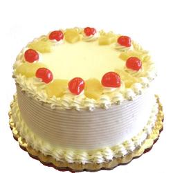 Send Pineapple Cake In Half Kg To Jorhat