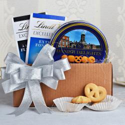 Anniversary Gourmet Gift Hampers - Cookies with Lindt Special Chocolates
