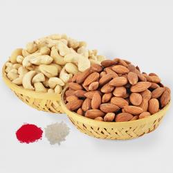 Bhai Dooj Express Gifts Delivery - Dual Flavour Dry Fruits for Bhaidooj Gift