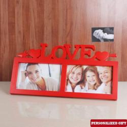 Mothers Day Gifts to Lucknow - Dual Photos Frame for Mothers Day