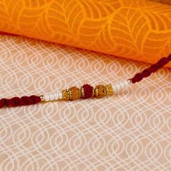 Rakhi Threads - Premium Rudraksha Rakhi